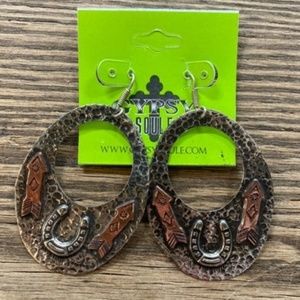 Gypsy Soule Horseshoe Arrow Earrings!!!